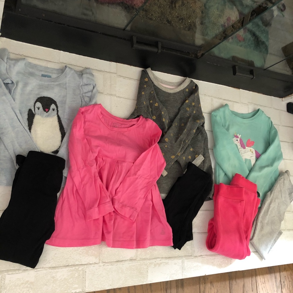 Girls 3t cozy sweatshirts and pants